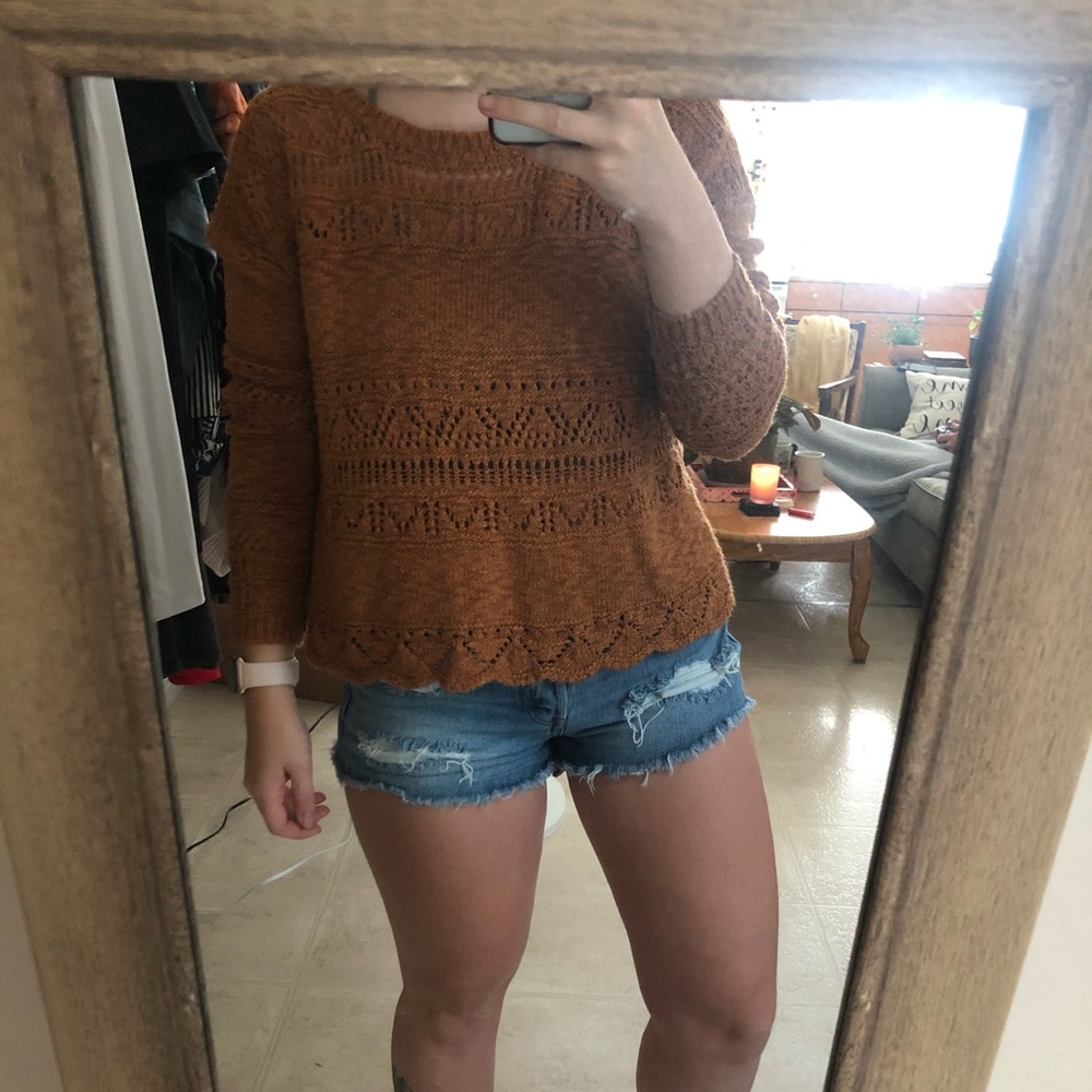 Burnt Orange Sweater